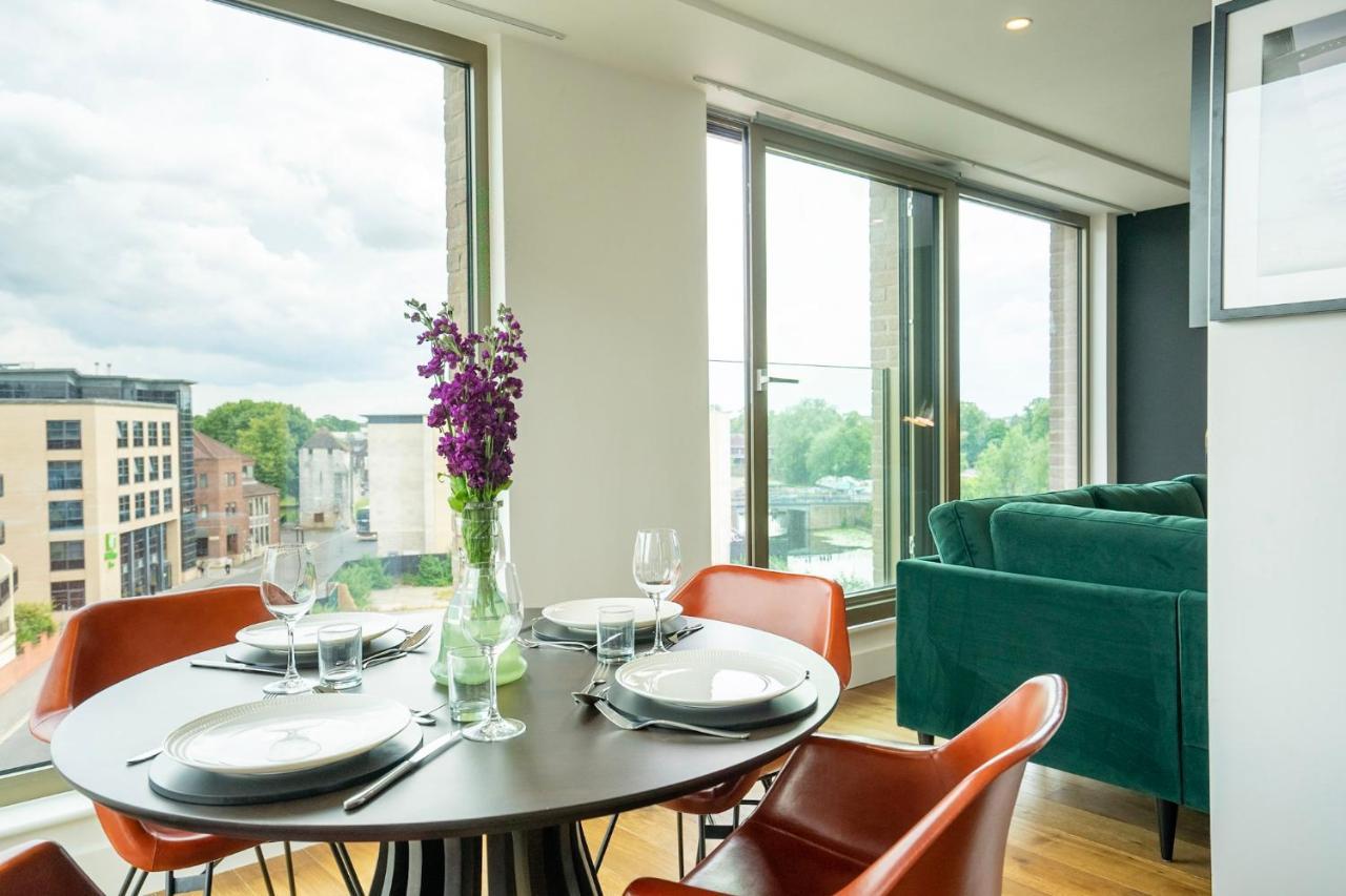 Ferienwohnung The Lux At Ryedale House York Exterior foto